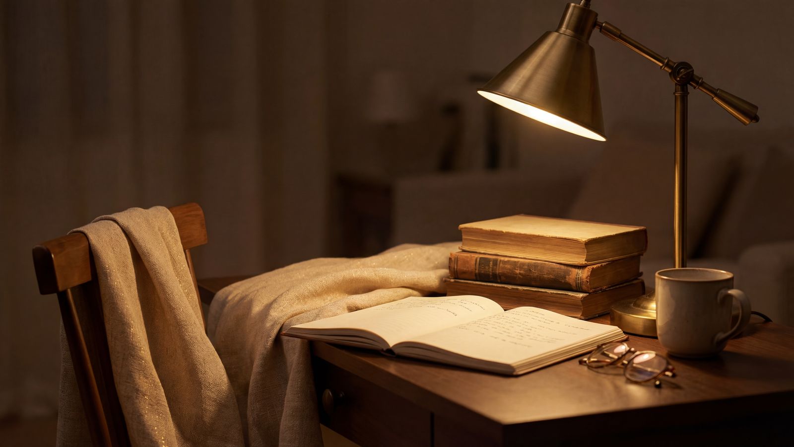 An open notebook with handwritten notes on tempo and strategy, pen resting beside it